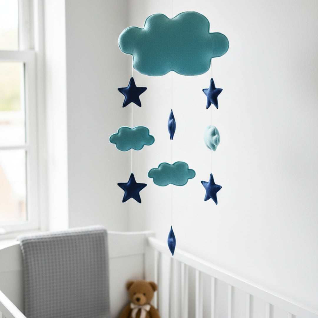 Dreamy Cloud Hanging- Blue