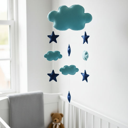 Dreamy Cloud Hanging- Blue