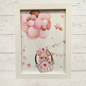 Teddy’s Snuggly Balloon Ride Frame