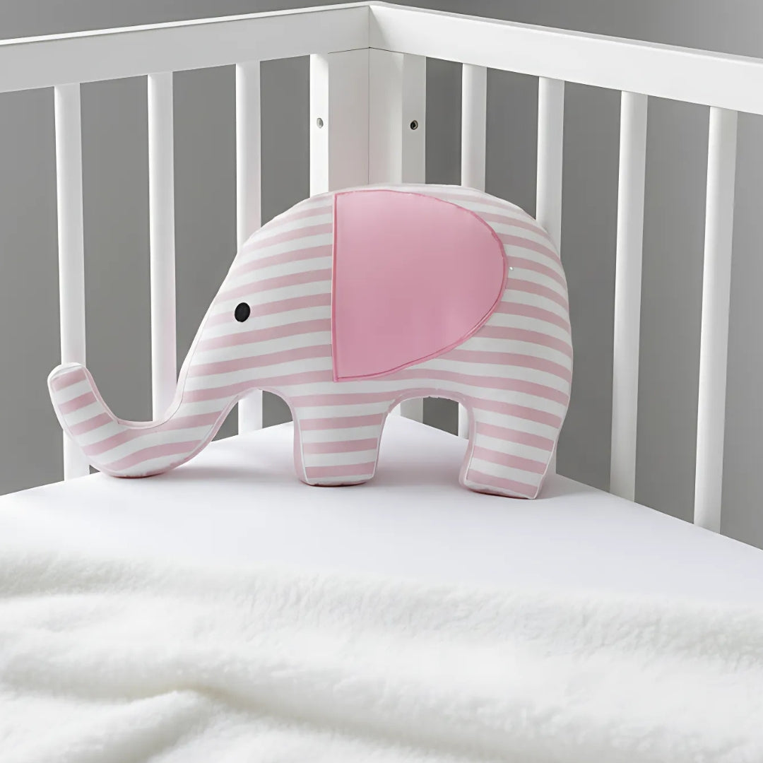 Colourful Elephant Cushion- Personalised Name