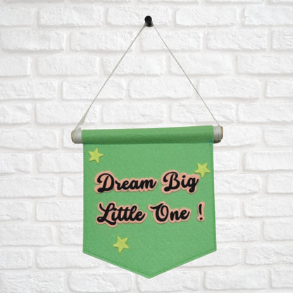 Custom Felt Wall Banner for Baby Room – Personalised Name or Quote | Nursery Décor