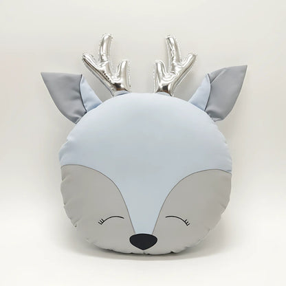 Cuddle Reindeer Cotton Pillow – Kids Room & Gifting