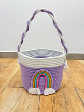 Load image into Gallery viewer, Rainbow Cuddles Carry Storage Basket
