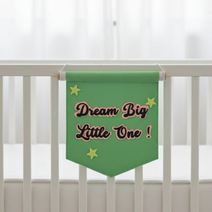 Custom Felt Wall Banner for Baby Room – Personalised Name or Quote | Nursery Decor