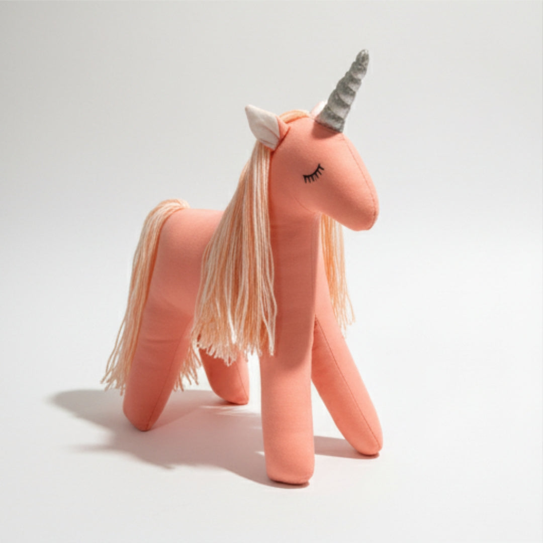 Unicorn Stuffed Toy – Cotton Plush for Nursery & Gifting
