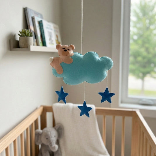 Flying Bear Wall Hanging For Kids