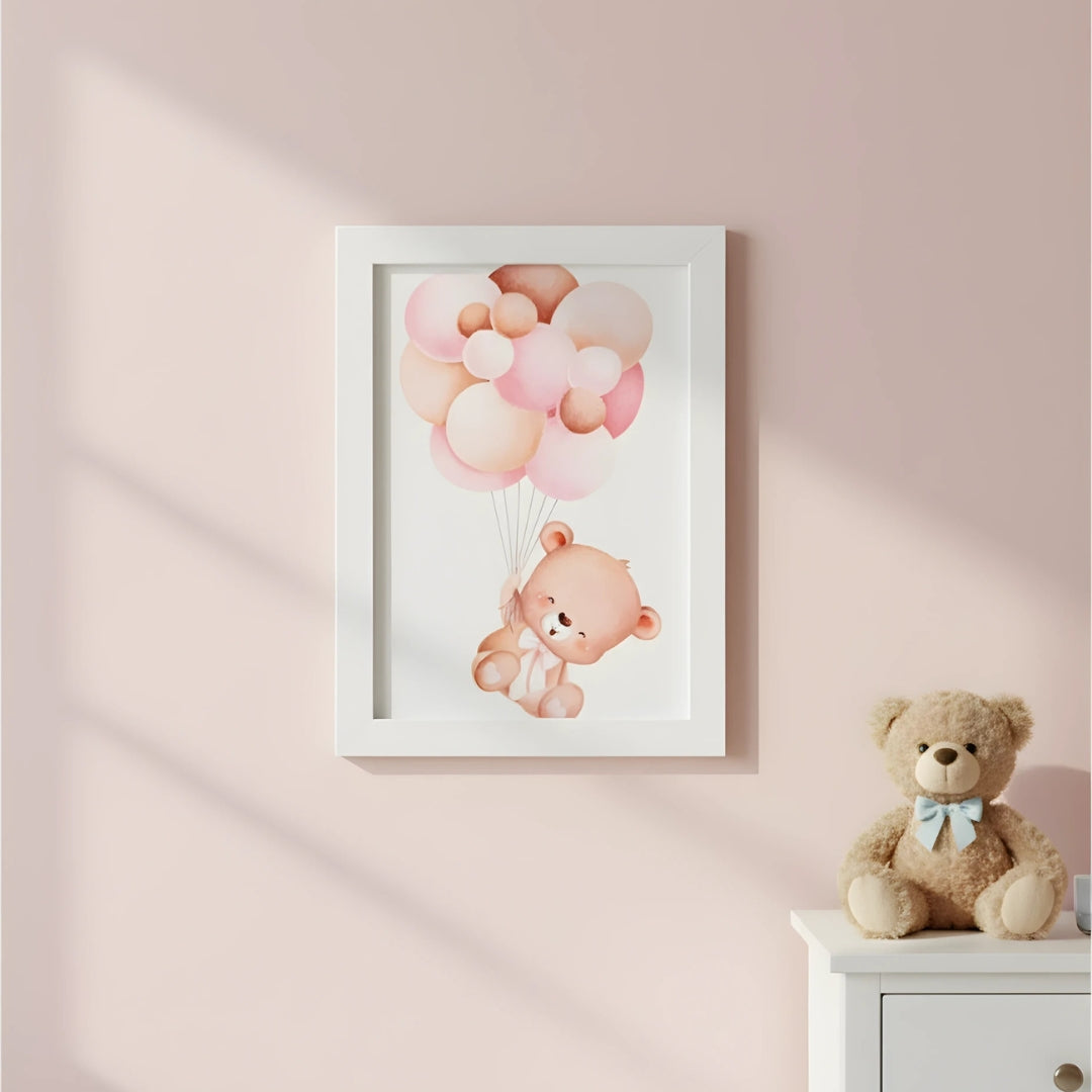 Balloon Bear Adventure Frame - Fun & Adventure