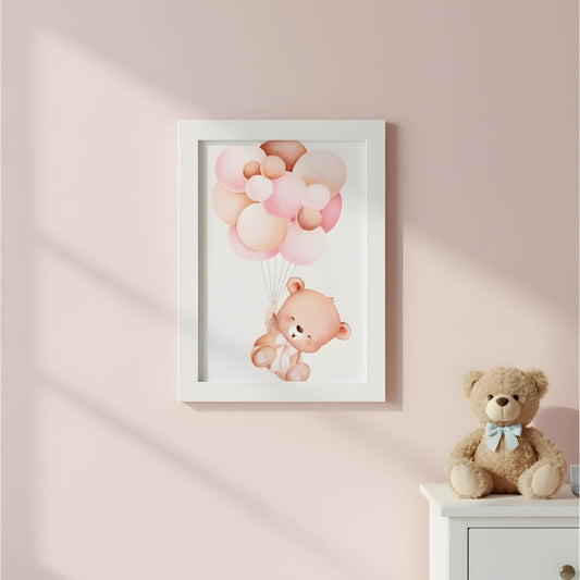 Balloon Bear Adventure Frame - Fun & Adventure