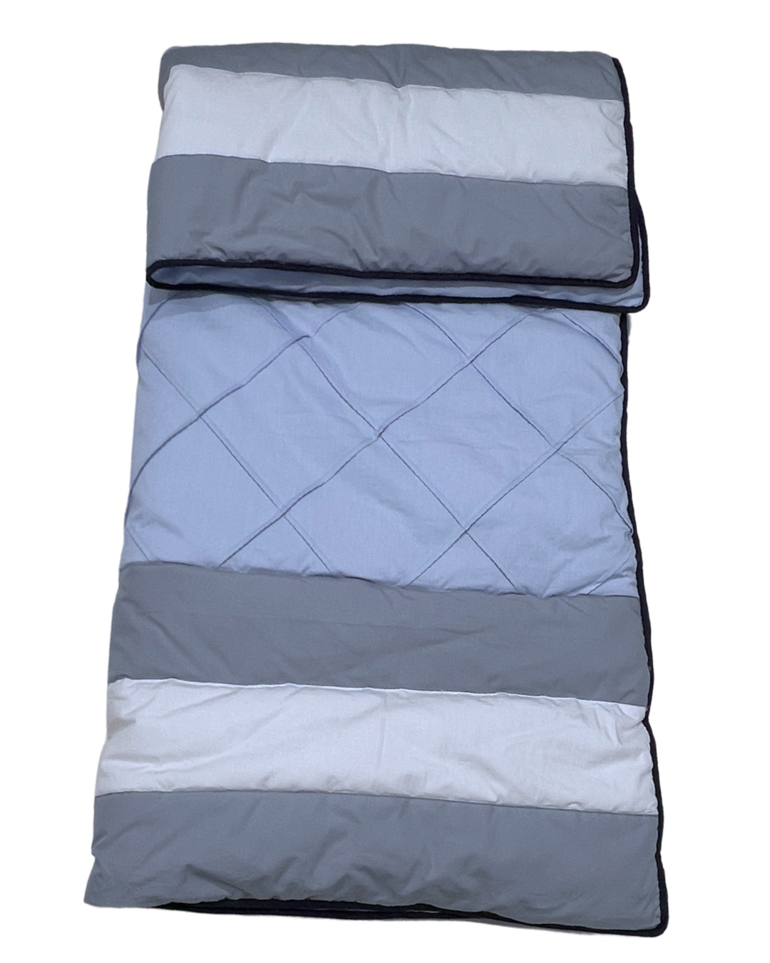 Dreamy Stripes Quilt (Blue)