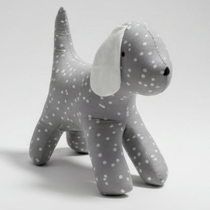 Pocked Dog Plush – Cute Cotton Dog Soft Toy for Babies & Toddlers