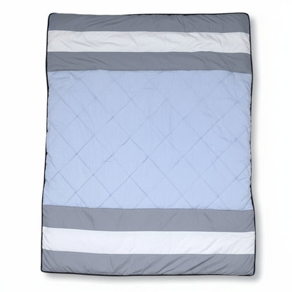 Dreamy Stripes Quilt (Blue)