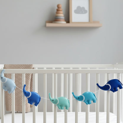 Elephant Bunting- Perfect for Cots