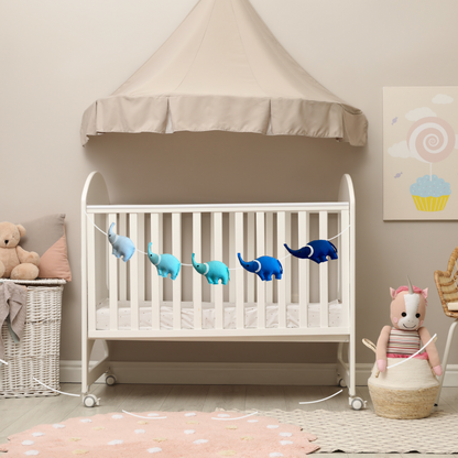 Elephant Bunting- Perfect for Cots
