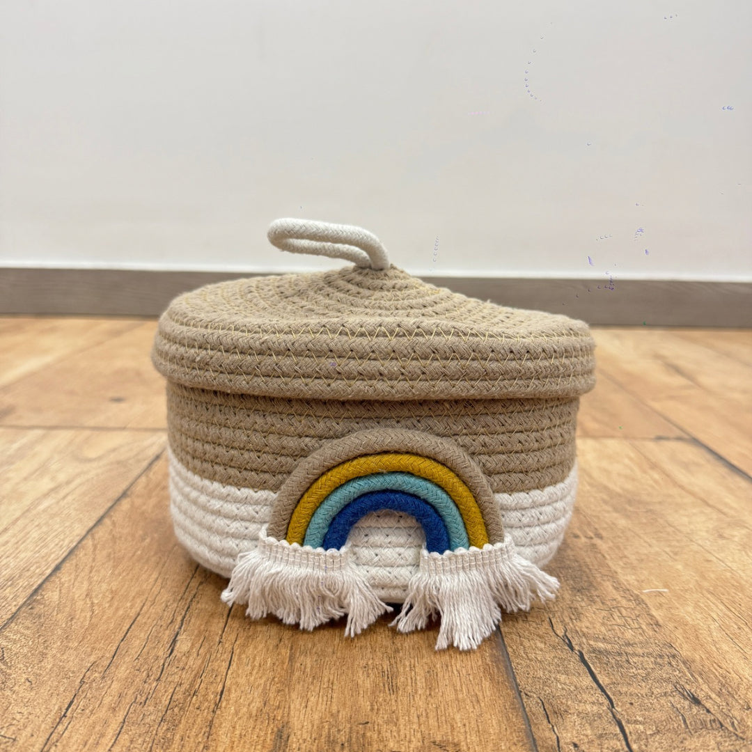 Rainbow Dreams Storage Basket