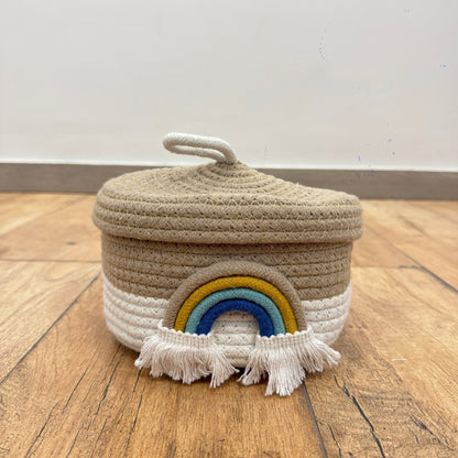 Rainbow Dreams Storage Basket