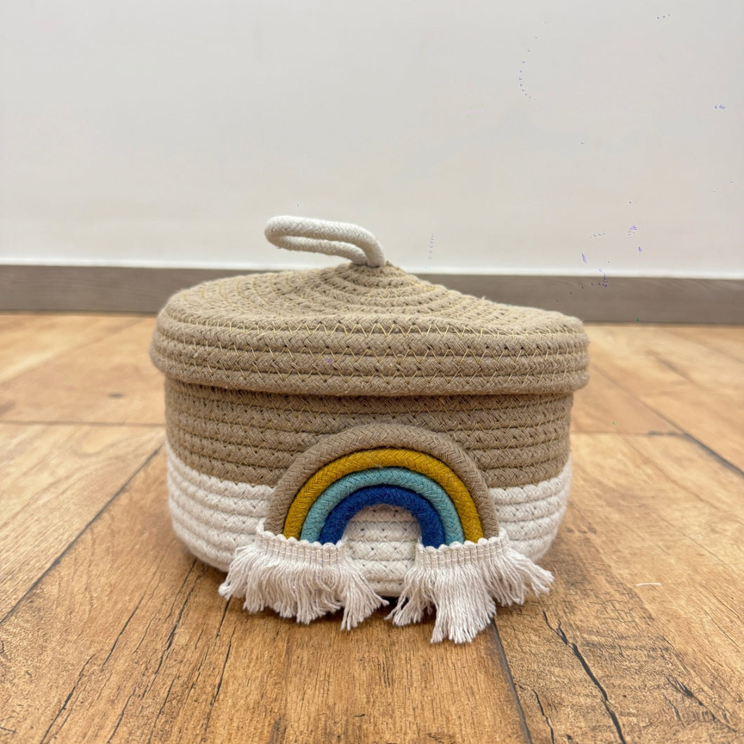 Rainbow Dreams Storage Basket