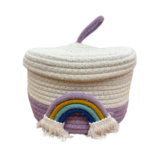 Rainbow Dreams Storage Basket