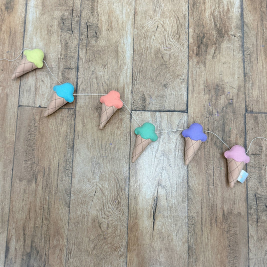 Multi Colour Ice Cream Bunting