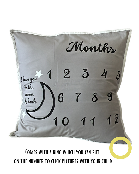 Milestone Cushion Cover For Kids