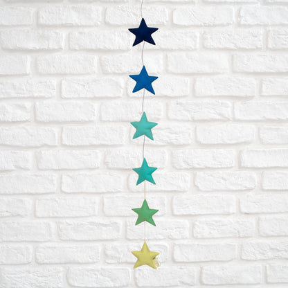 Feeling Starry Vertical Bunting (Blue Margarita)