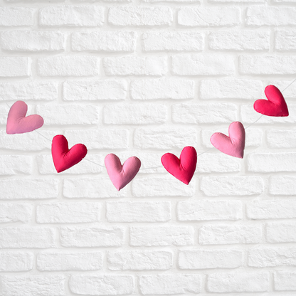 Colorful Hearts Bunting