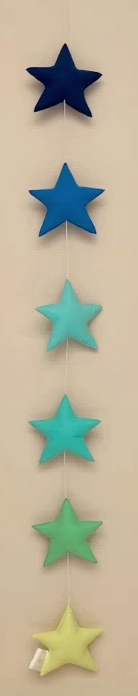 Feeling Starry Vertical Bunting (Blue Margarita)