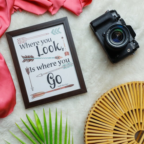 Custom Wall Frame with Message