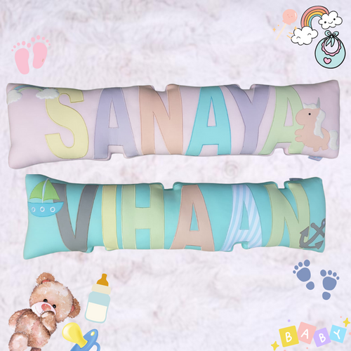 Customised Name Cushion For Kids