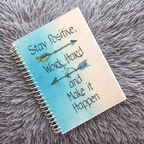 Stay Positive Notebook - Monkinz