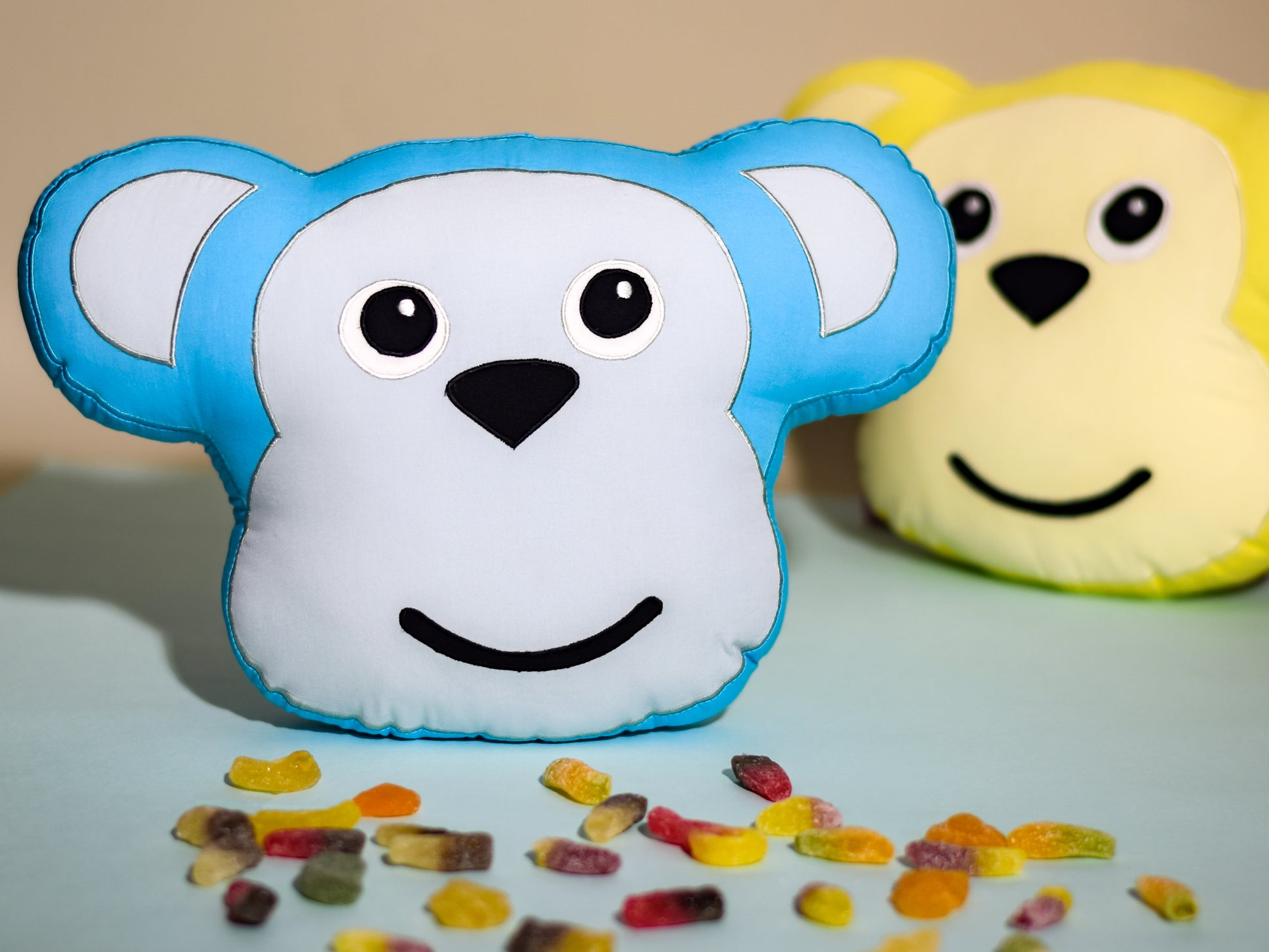 Monkey Shaped Cushion - Monkinz