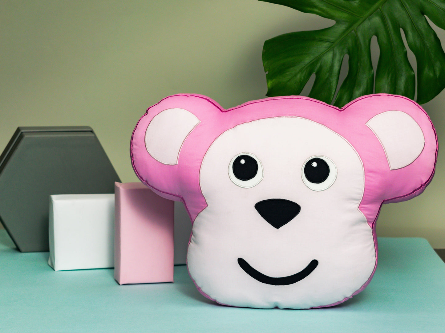 Monkey Shaped Cushion - Monkinz