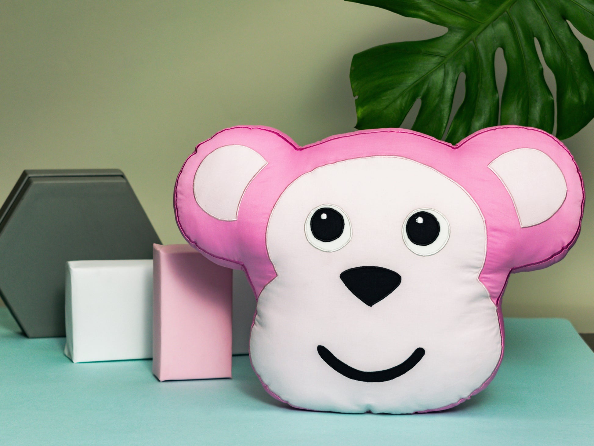 Monkey Shaped Cushion - Monkinz