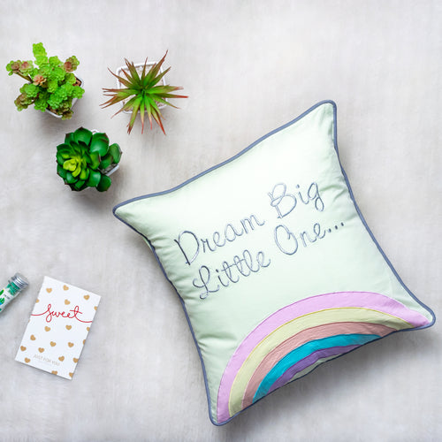 Dream Big Little One Cushion Cover - Monkinz