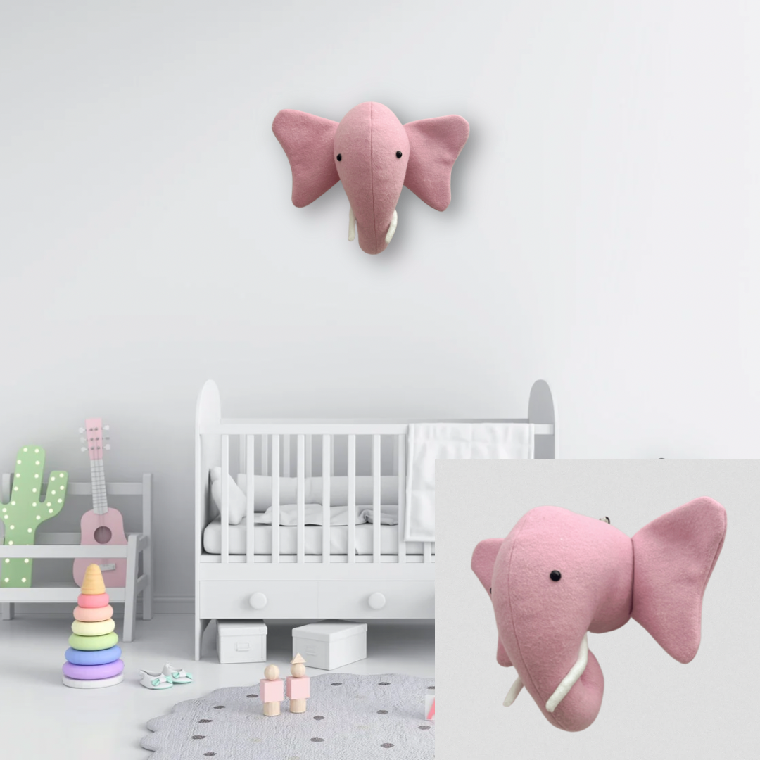 Elephant Head Wall Hanging