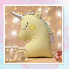 Load image into Gallery viewer, Unicorn Shaped Cushion
