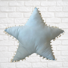 Load image into Gallery viewer, Pom Pom Star Shaped Cushion
