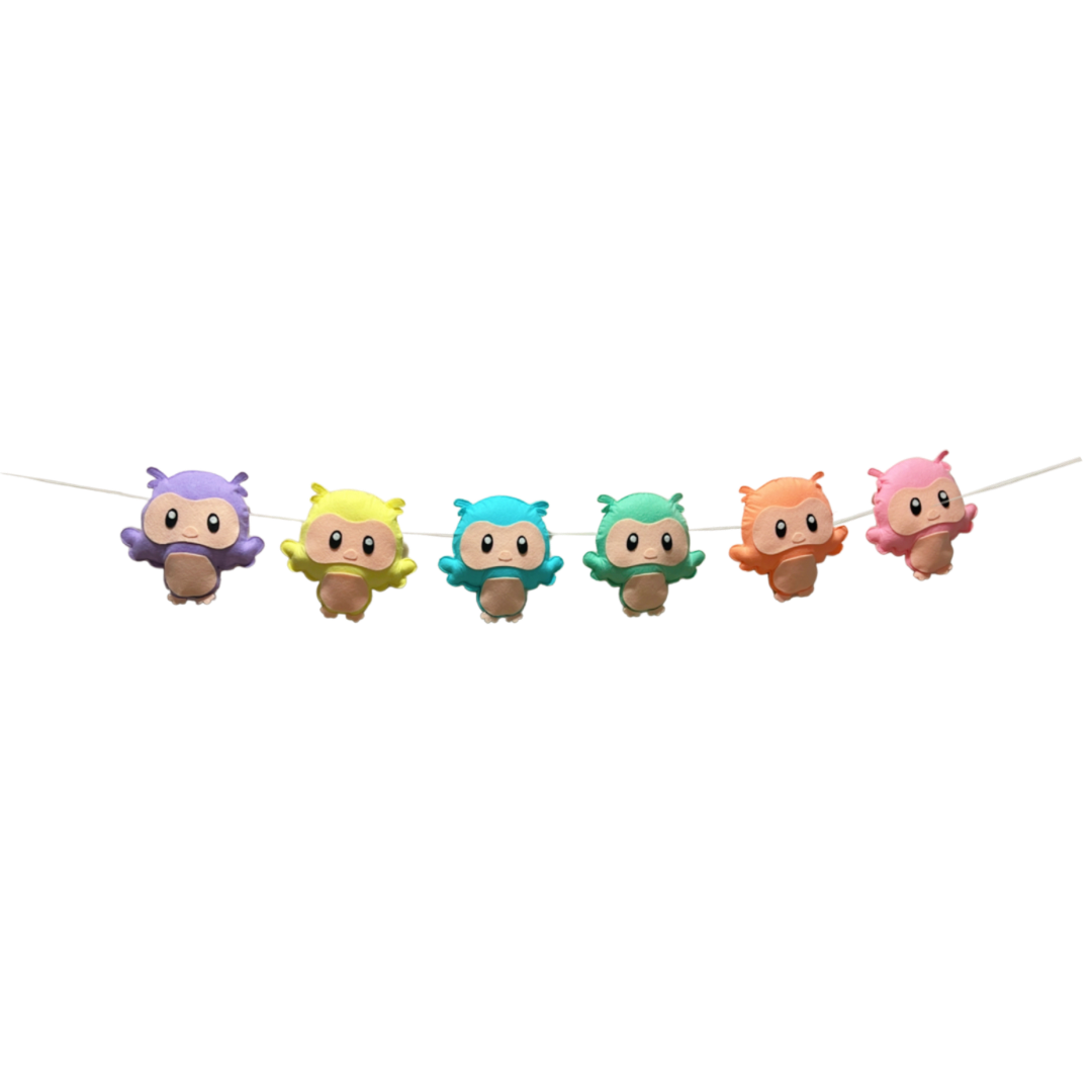 Owl Love Bunting- Baby’s Room Decor