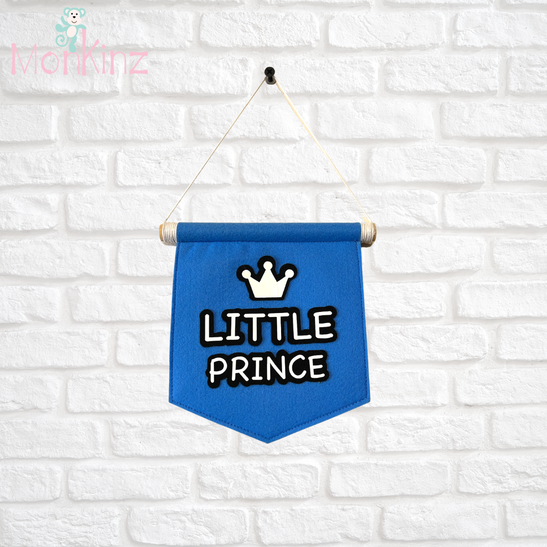 Custom Felt Wall Banner for Baby Room – Personalised Name or Quote | Nursery Décor