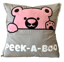 Load image into Gallery viewer, Peek-A-Boo Cushion Cover
