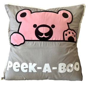 Peek-A-Boo Cushion Cover