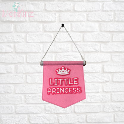 Custom Felt Wall Banner for Baby Room – Personalised Name or Quote | Nursery Décor